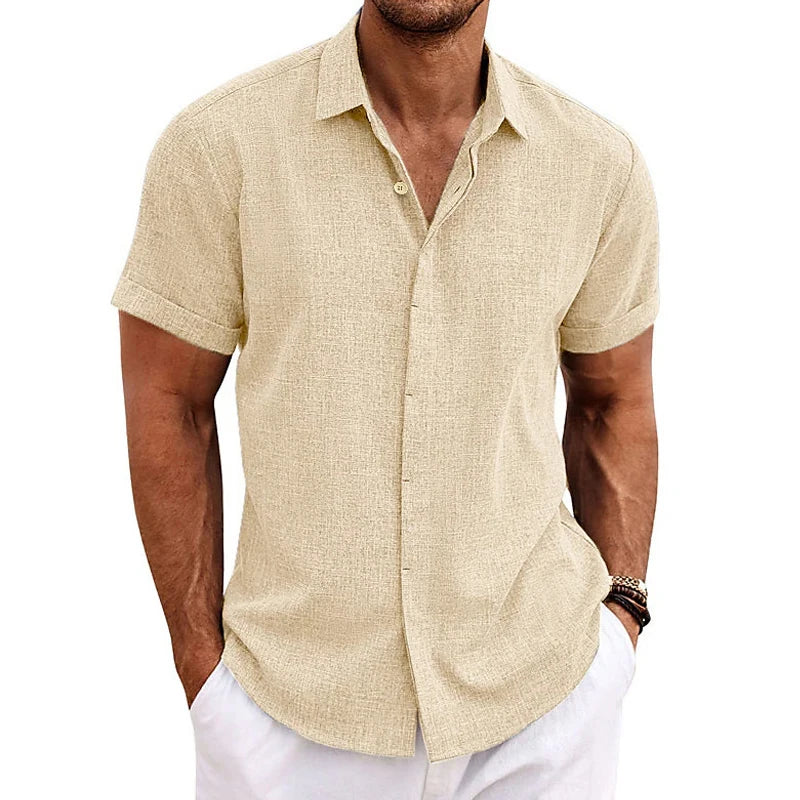 Oversized Short-Sleeve Shirt