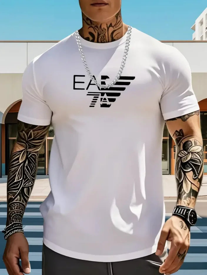 Loose-Fit Cotton Tee, Unisex