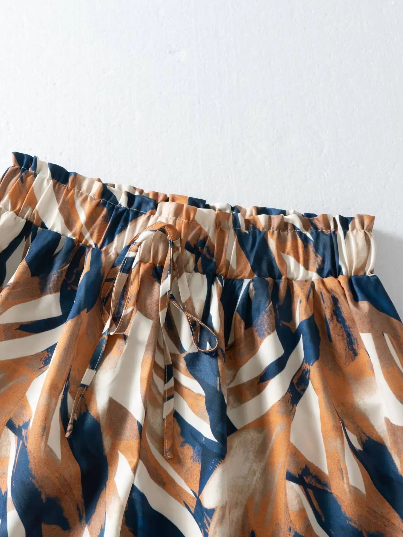 Floral Print High-Waist Shorts