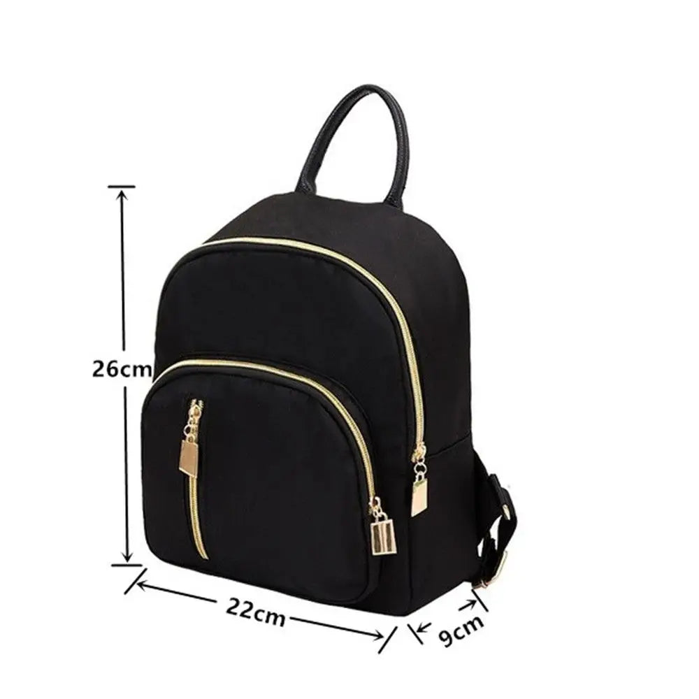 Nylon Mini Backpack, Travel Daypack