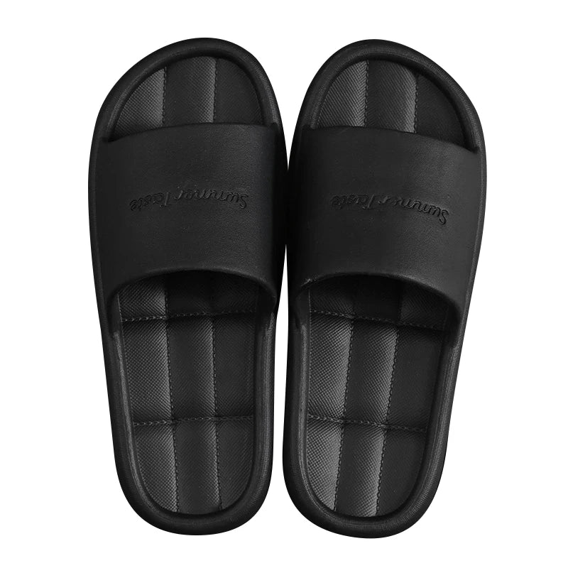 Zapatillas De Casa Antideslizantes Para Hombre Y Mujer, Calzado De Baño Unisex, Chanclas De Verano Para Casa, Hotel, Zapatos Planos, 2022