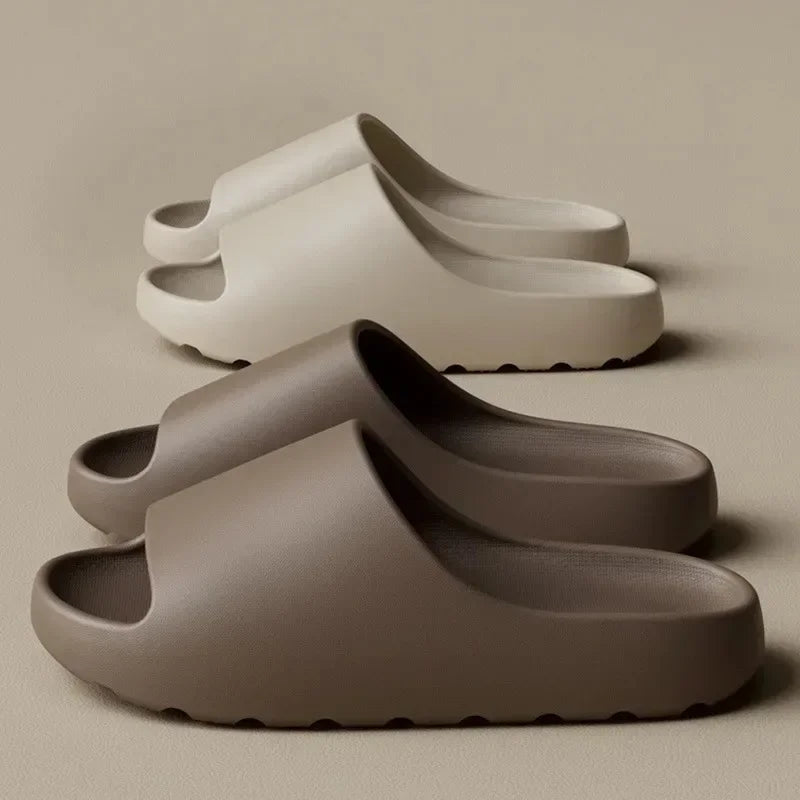 Zapatillas De Coco, Sandalias De Suela Gruesa De Nube, Moda De Verano, Zapatillas De Playa De Fondo Suave Para Hombres, Sandalias Para Mujeres, Chanclas EVA