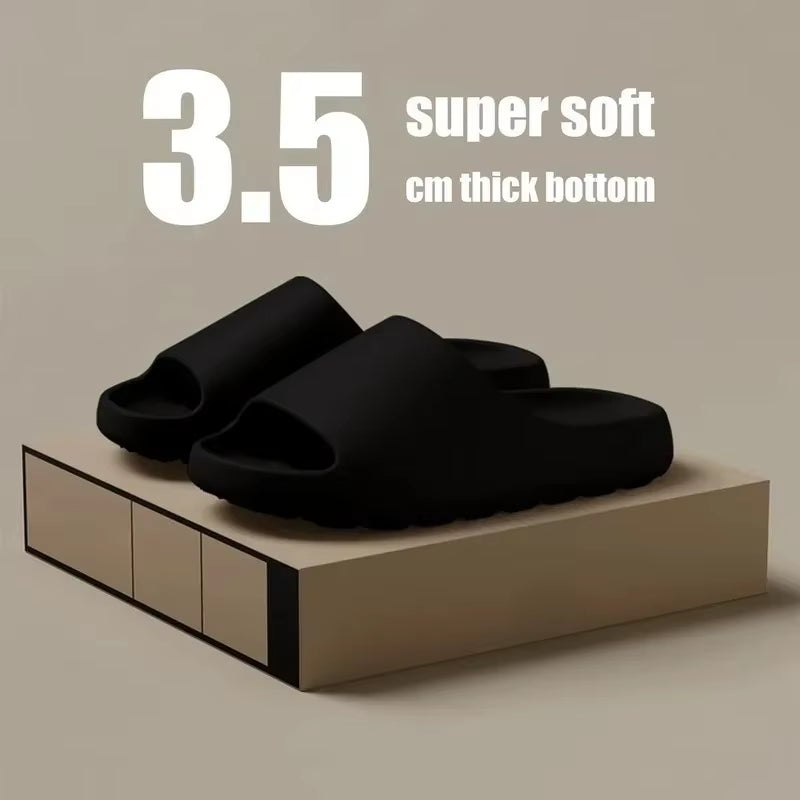Zapatillas De Coco, Sandalias De Suela Gruesa De Nube, Moda De Verano, Zapatillas De Playa De Fondo Suave Para Hombres, Sandalias Para Mujeres, Chanclas EVA
