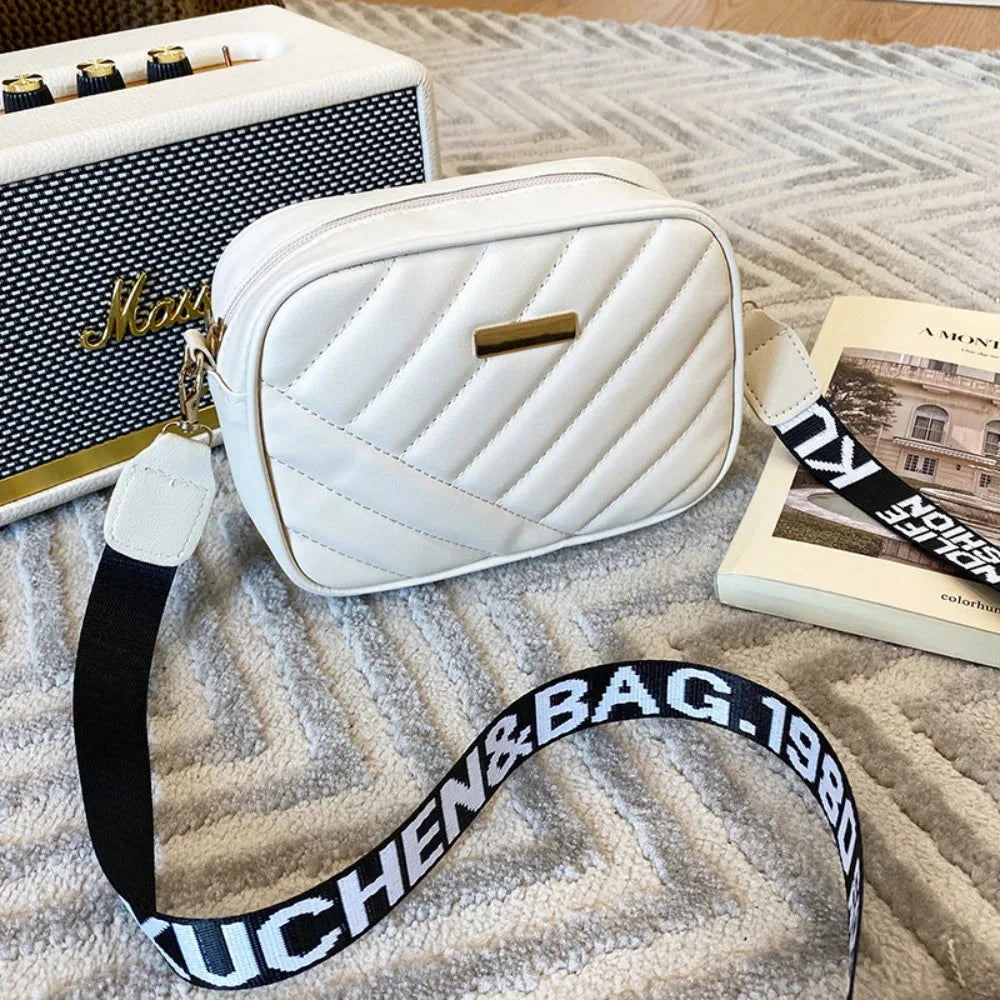 PU Camera Bag Crossbody