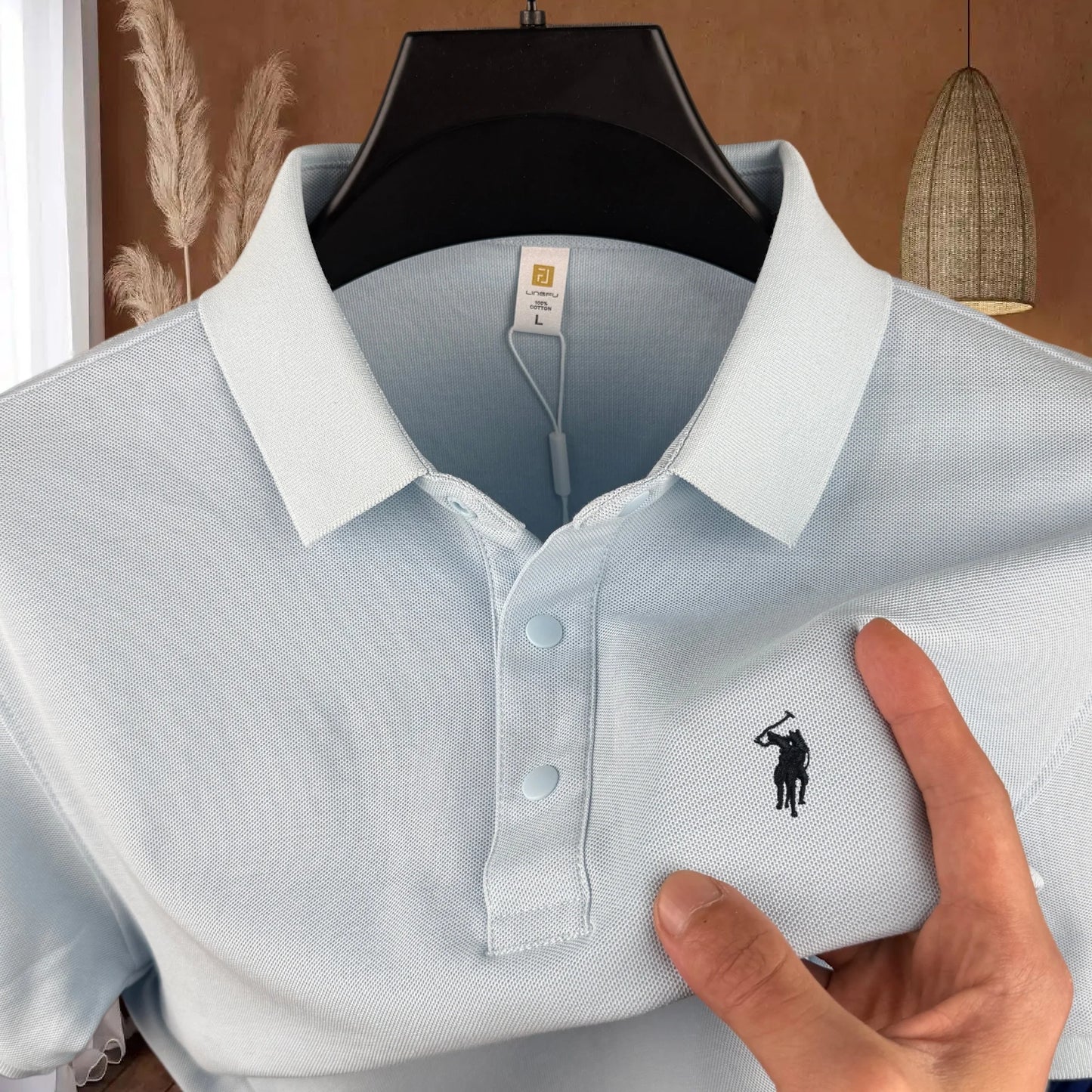 Zenlyon Polo — Cotton Polo with Embroidery