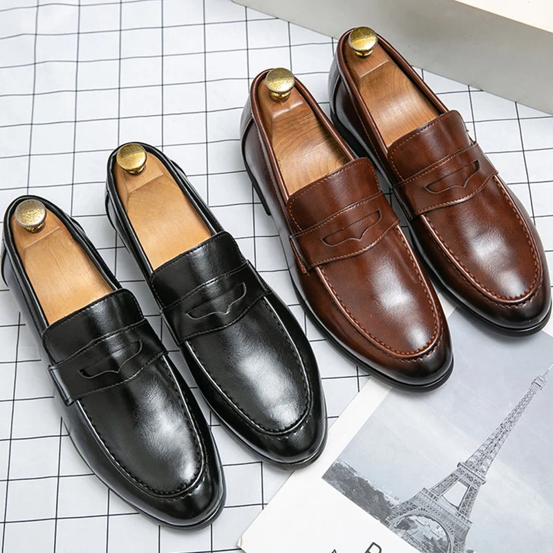 Leather Loafers, Business Casual
