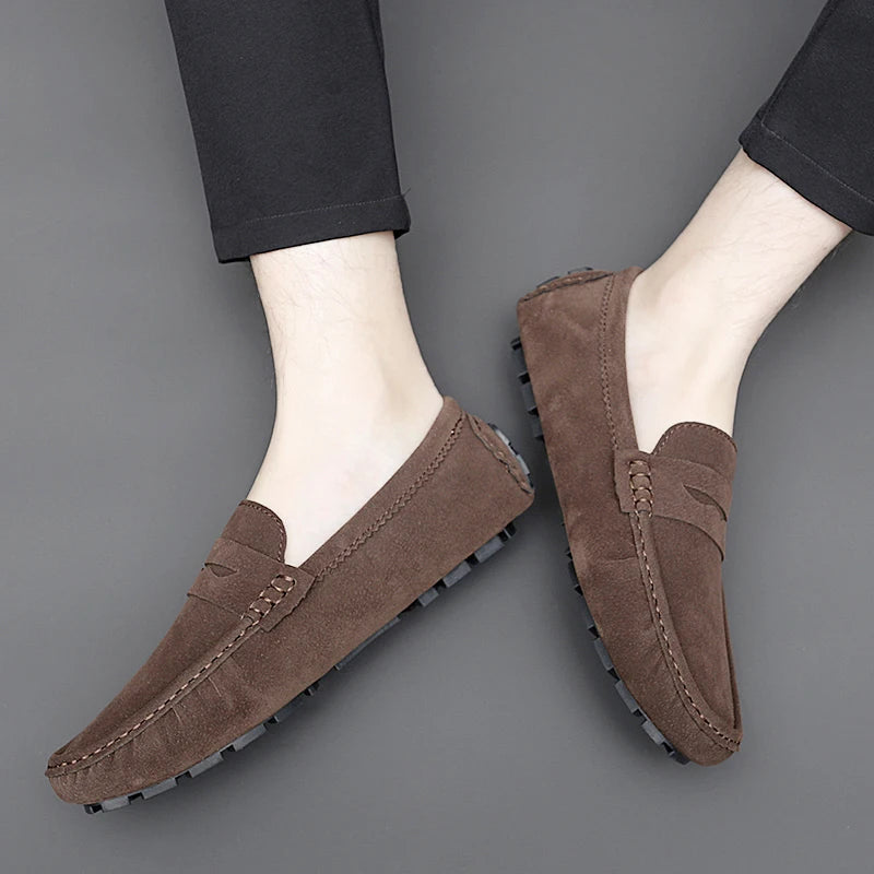 Suede Loafers, Extended Sizes