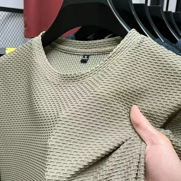 Mesh Cooling T-Shirt, Solid Color