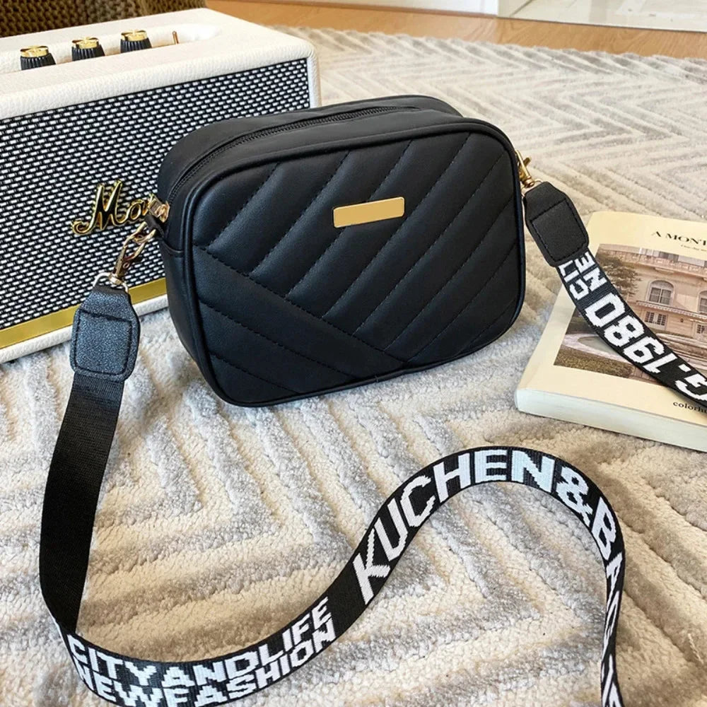 PU Camera Bag Crossbody