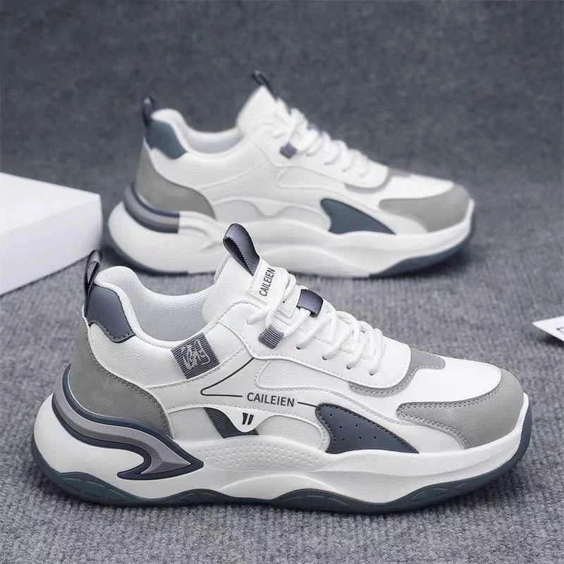 Breathable Casual Sneakers, Thick Sole