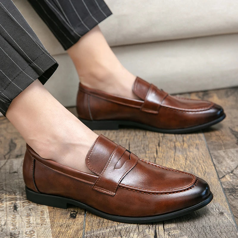 Leather Loafers, Business Casual