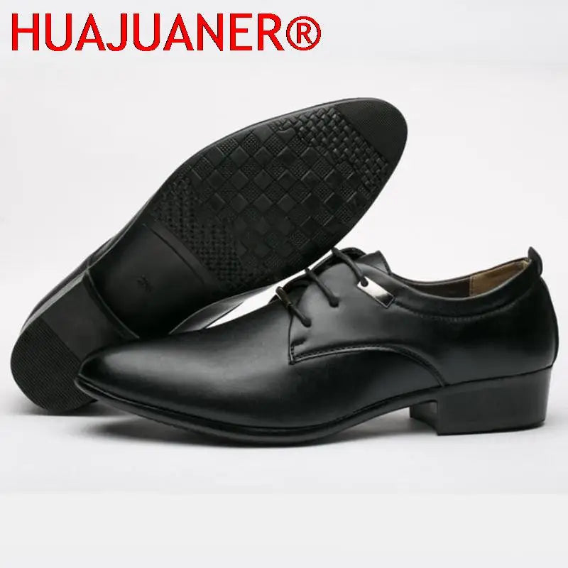 Italian-Style Leather Oxford Shoes