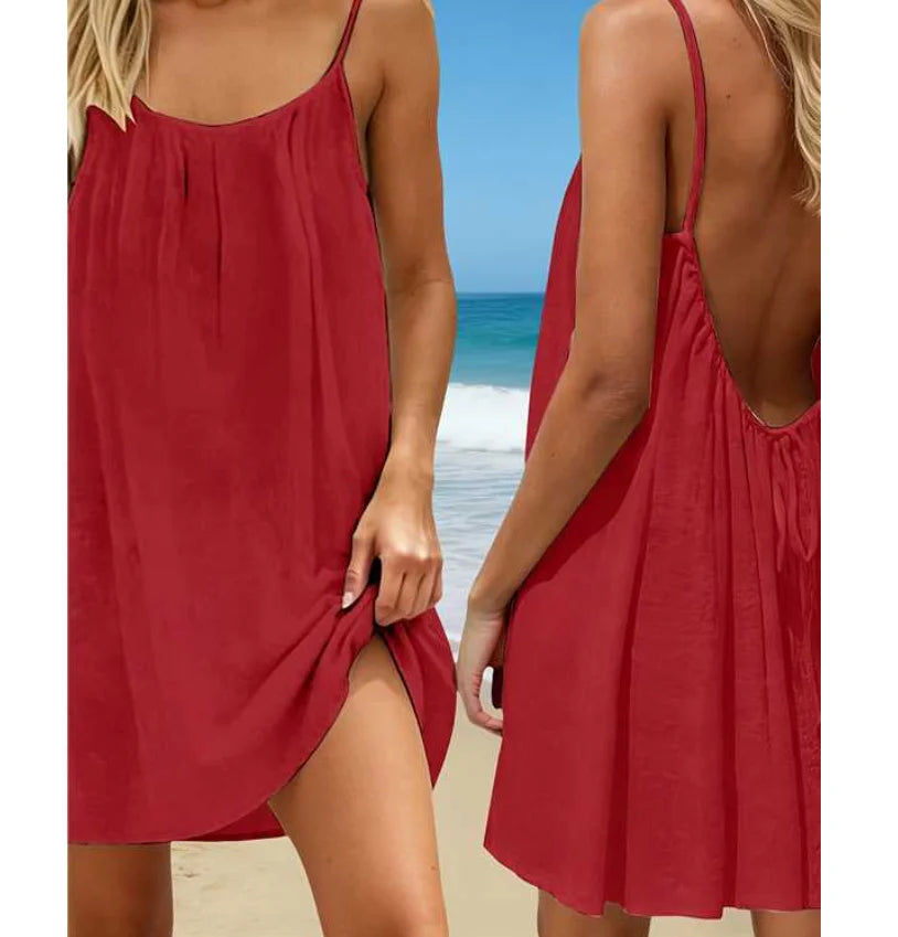 Backless Strap Sundress