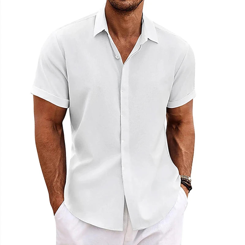 Oversized Short-Sleeve Shirt