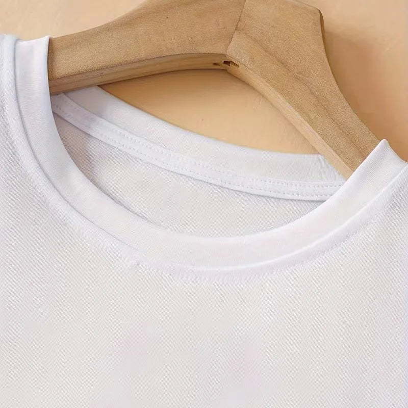 Y2K Letter Print Crop Top