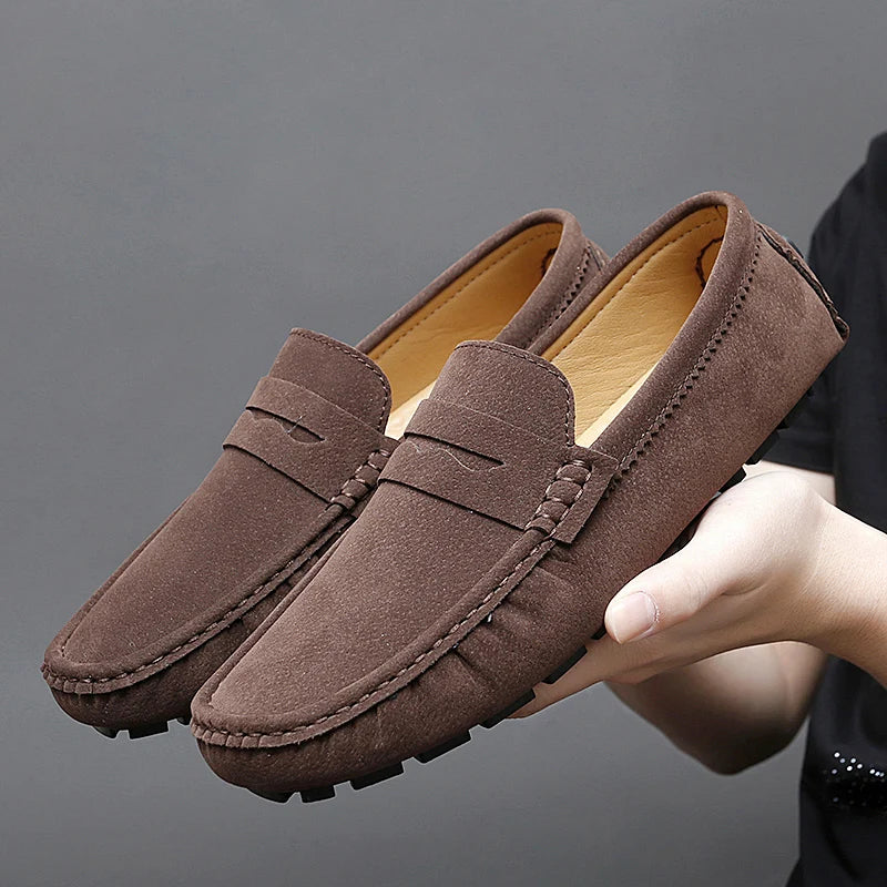 Suede Loafers, Extended Sizes