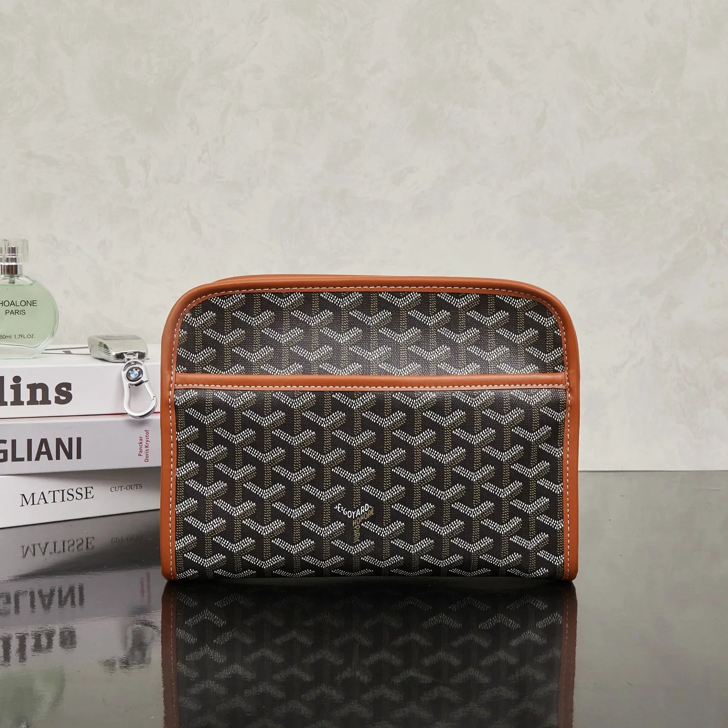 Leather Multi-Purpose Clutch Bag