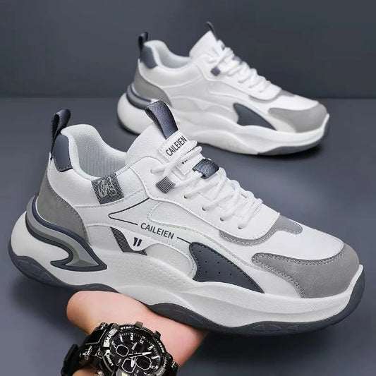 Breathable Casual Sneakers, Thick Sole