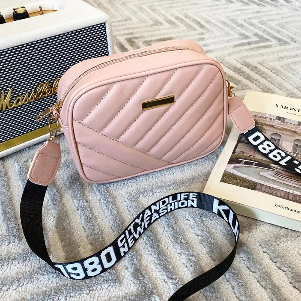 PU Camera Bag Crossbody