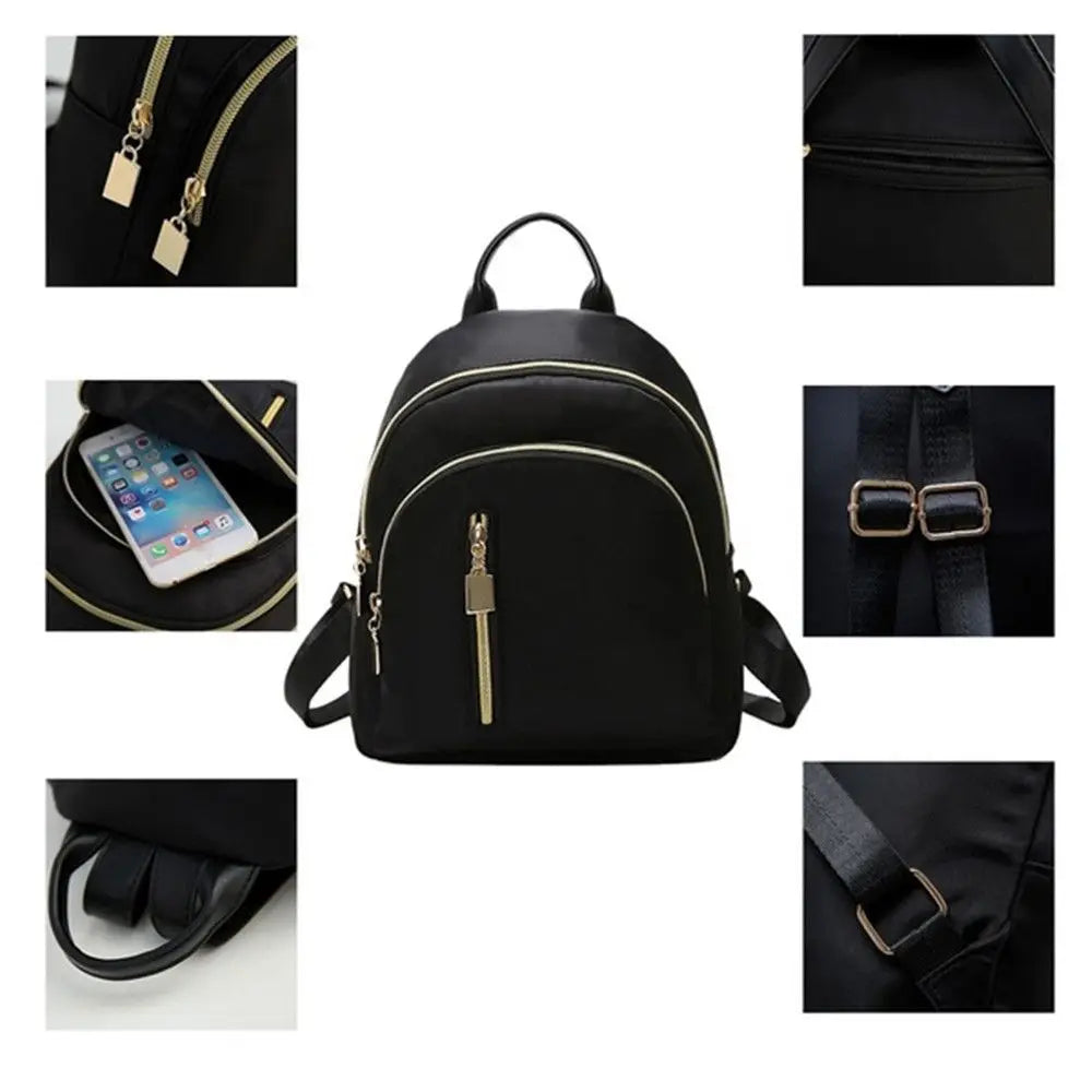 Nylon Mini Backpack, Travel Daypack