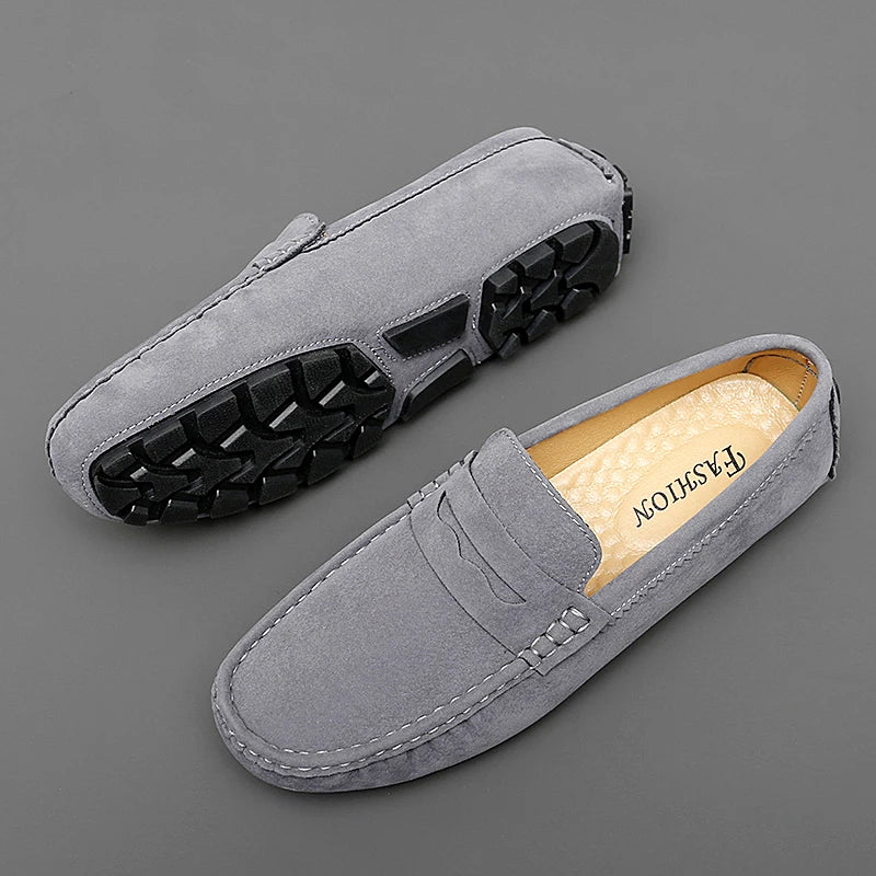 Suede Loafers, Extended Sizes