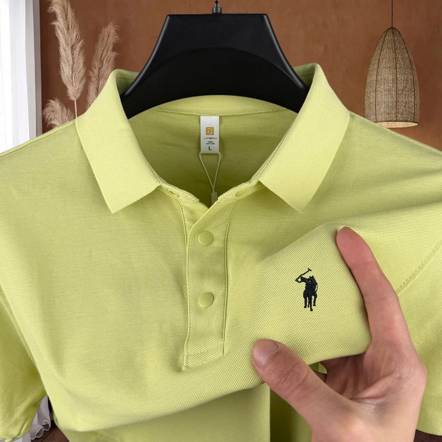 Zenlyon Polo — Cotton Polo with Embroidery