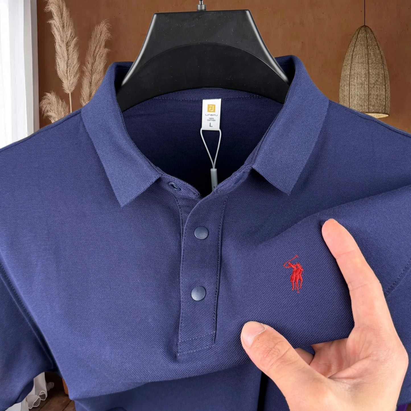 Zenlyon Polo — Cotton Polo with Embroidery