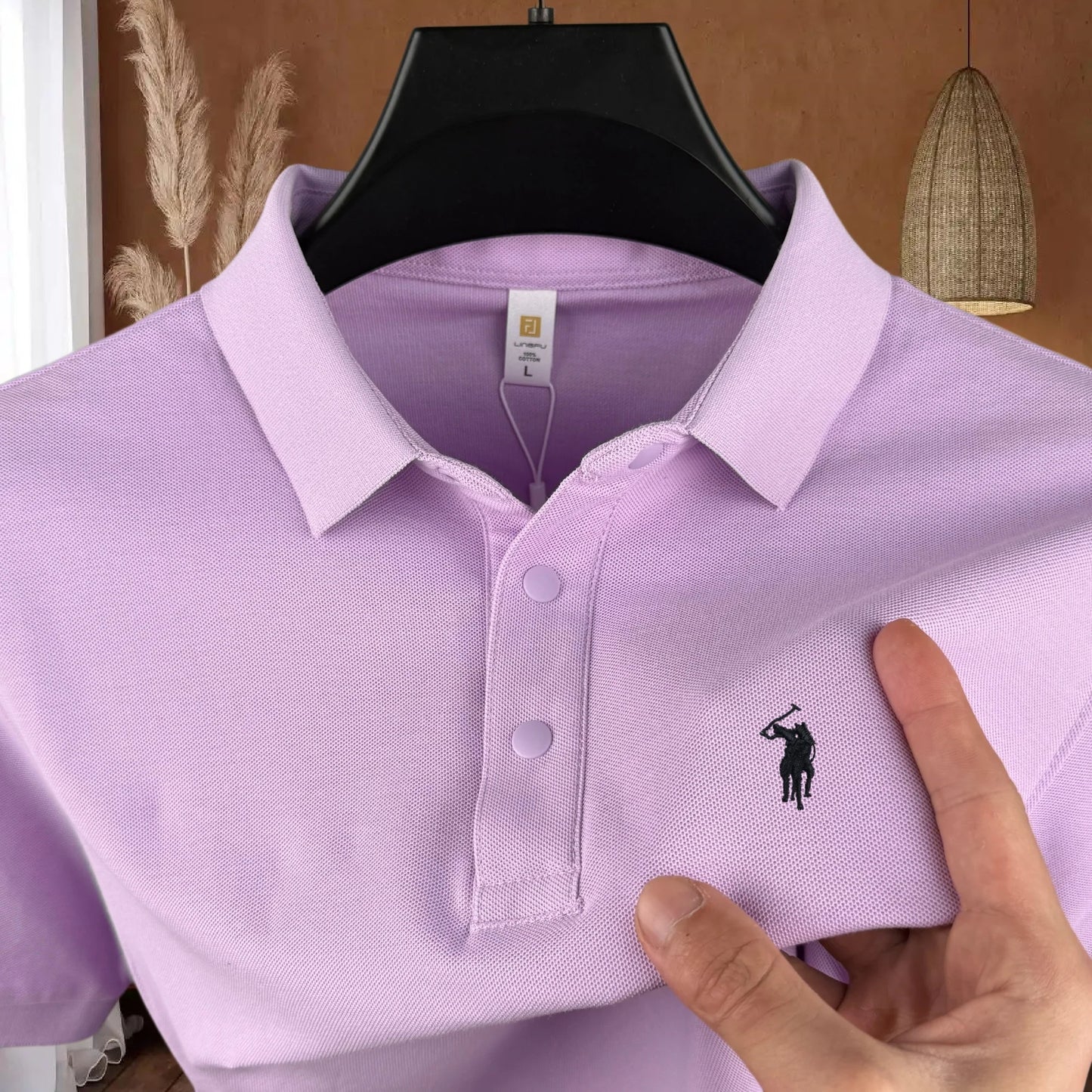 Zenlyon Polo — Cotton Polo with Embroidery