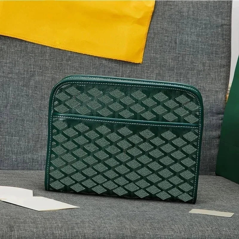 Leather Multi-Purpose Clutch Bag