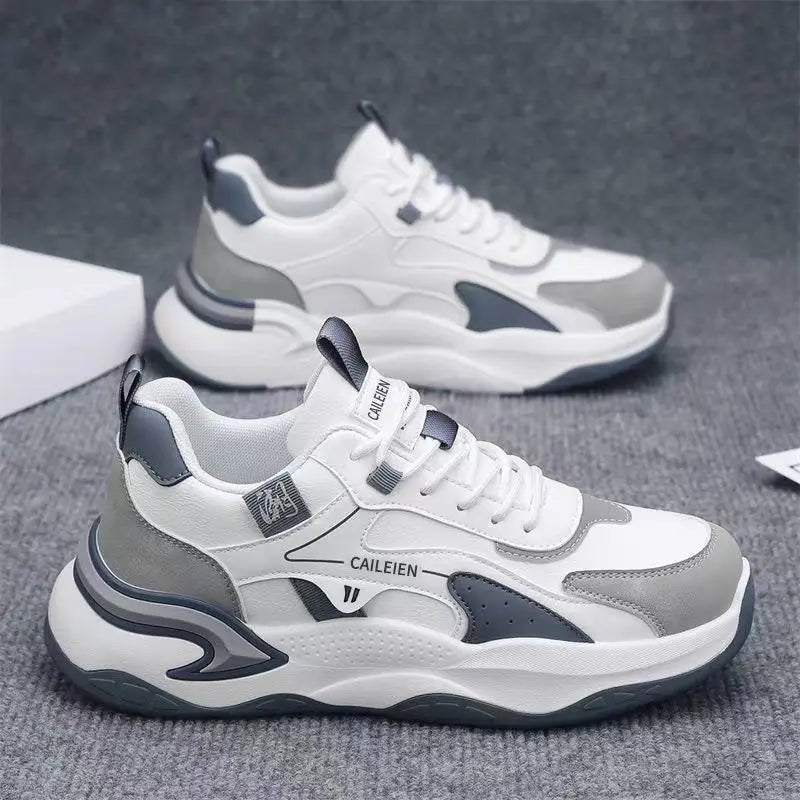 Breathable Casual Sneakers, Thick Sole