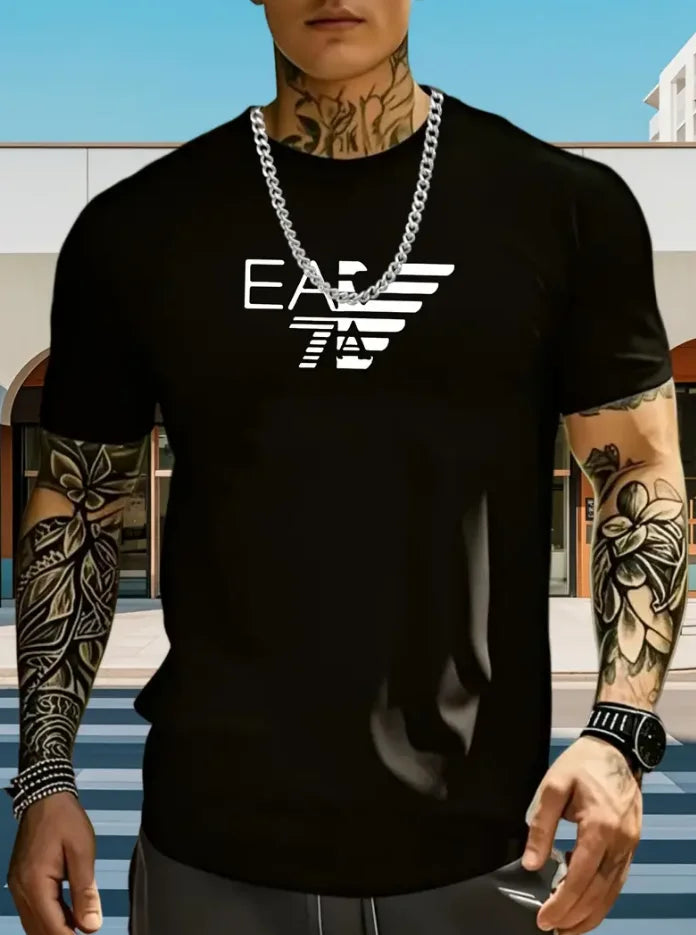 Loose-Fit Cotton Tee, Unisex