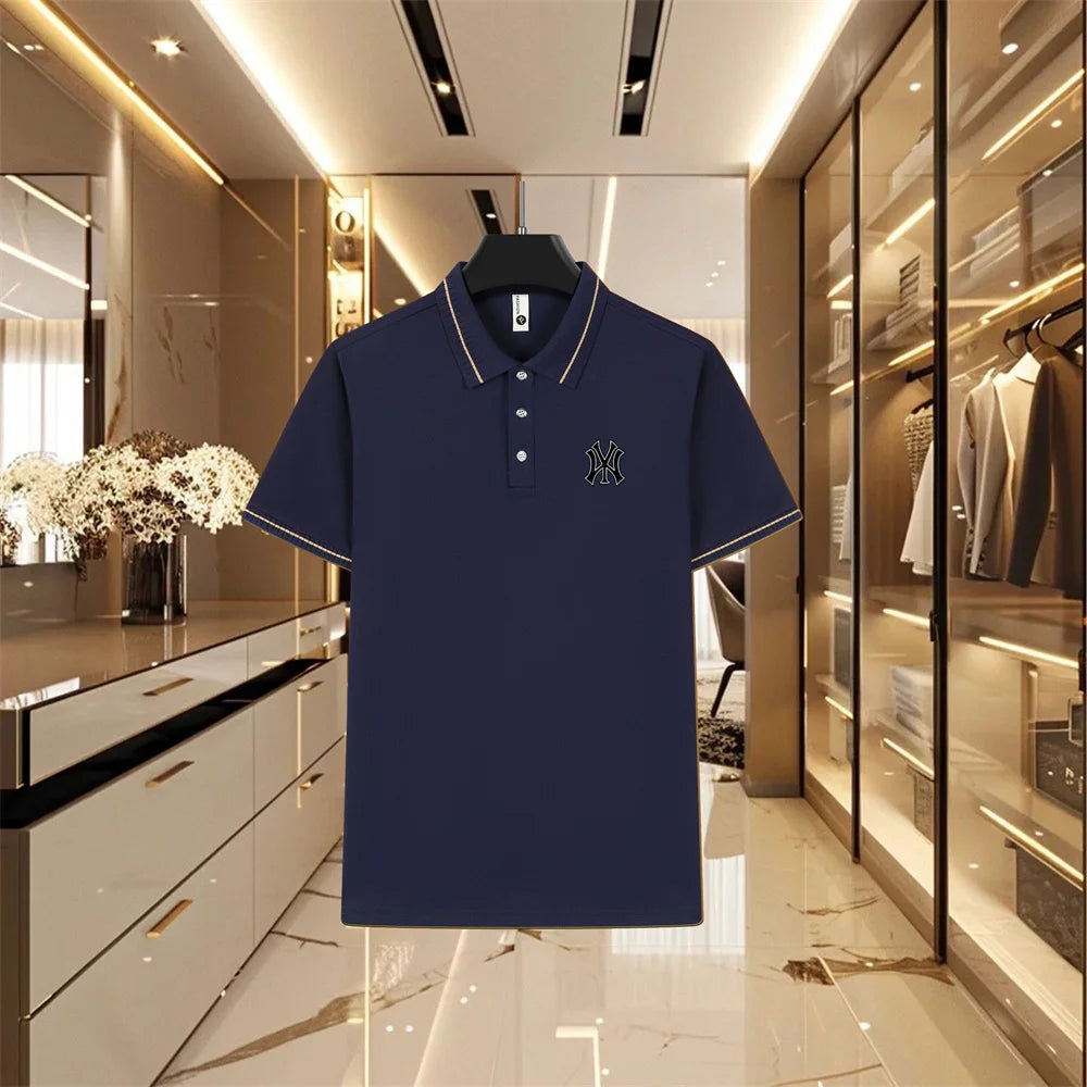 Urban Print Polo — Business Casual Shirt