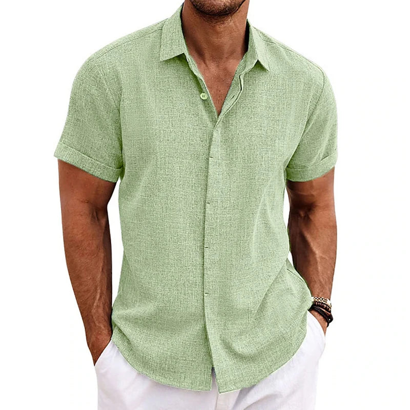 Oversized Short-Sleeve Shirt