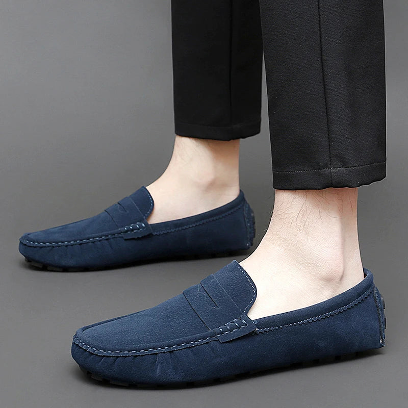 Suede Loafers, Extended Sizes