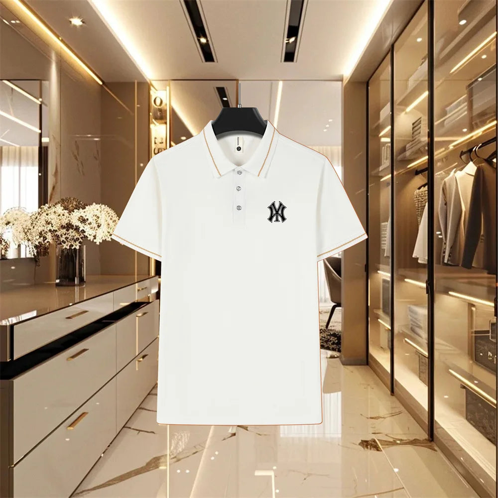 Urban Print Polo — Business Casual Shirt