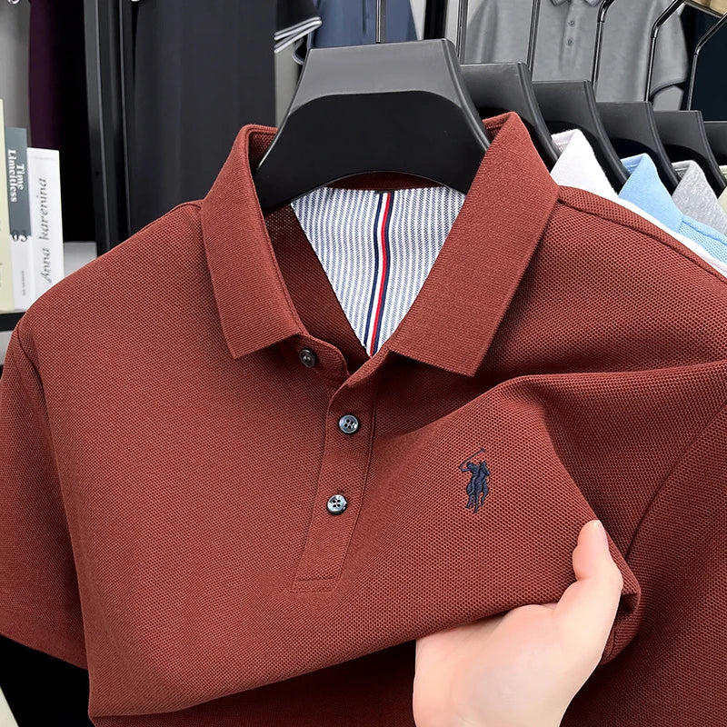 Heritage Polo — 100% Cotton Embroidered Polo