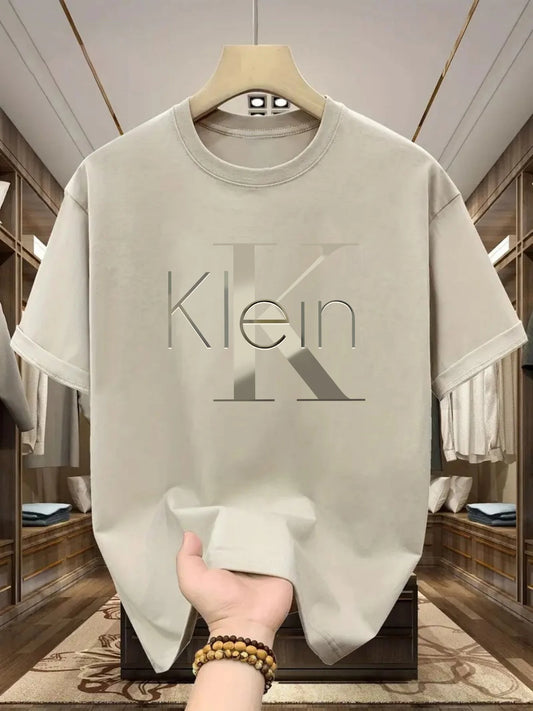Metallic Graphic Tee, 100% Cotton