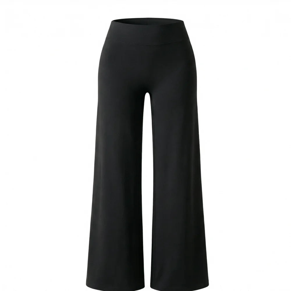 High-Waist Wide-Leg Yoga Pants