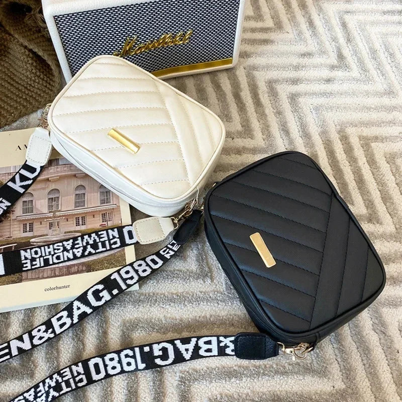 PU Camera Bag Crossbody