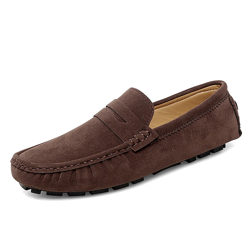 Suede Loafers, Extended Sizes