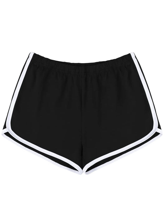 Cotton Elastic Yoga Shorts