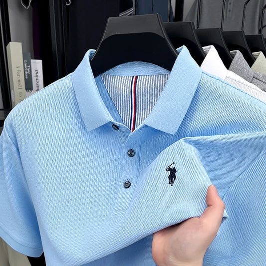 Heritage Polo — 100% Cotton Embroidered Polo