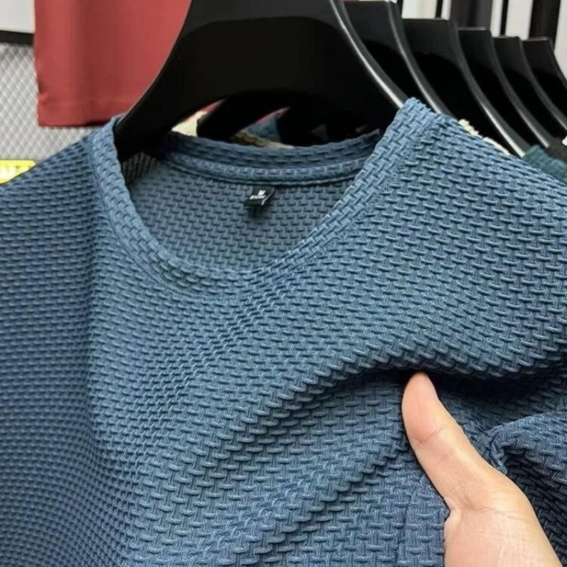 Mesh Cooling T-Shirt, Solid Color