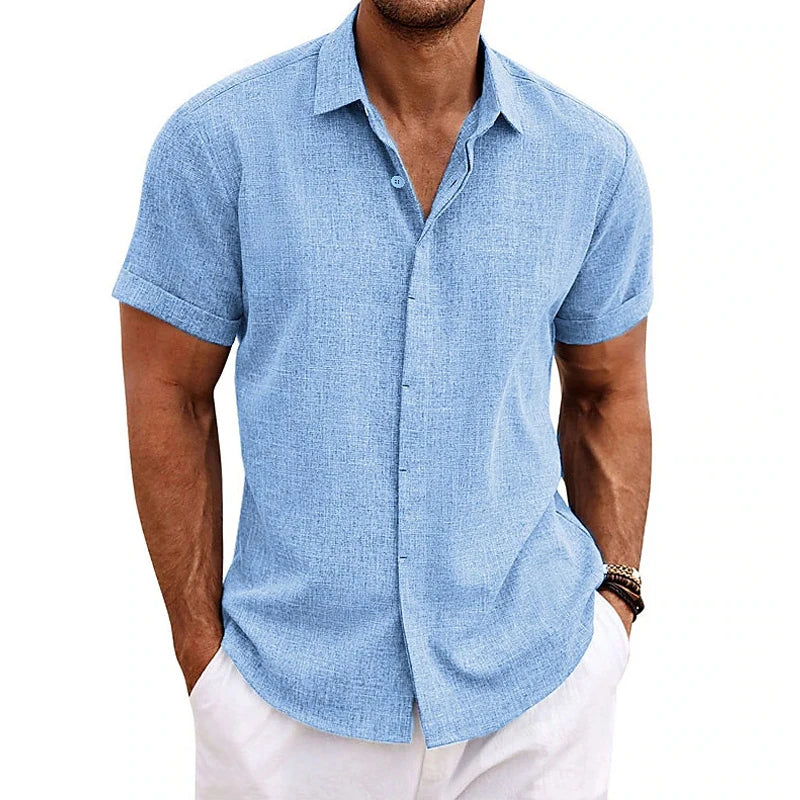 Oversized Short-Sleeve Shirt