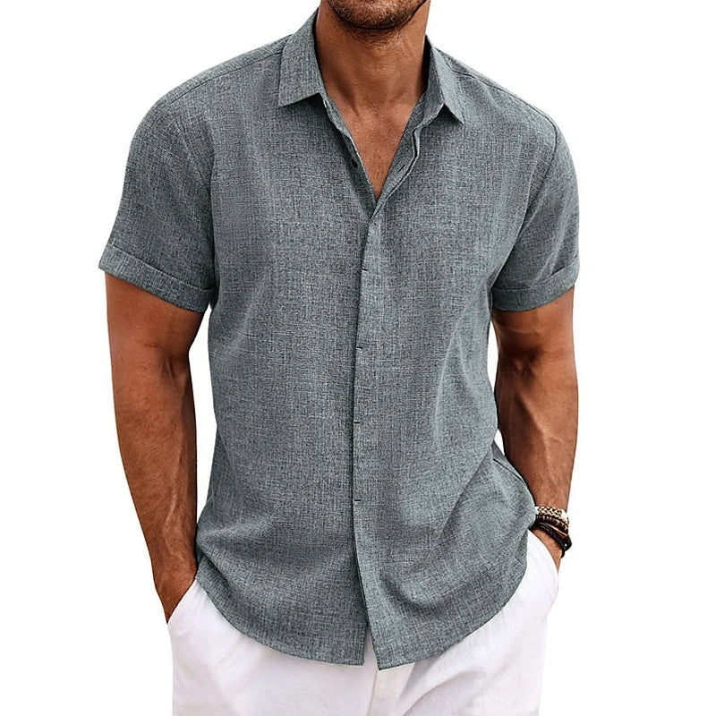 Oversized Short-Sleeve Shirt