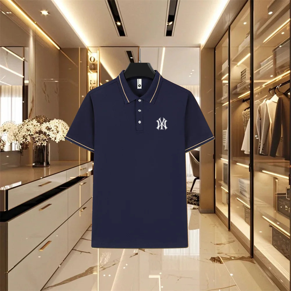 Urban Print Polo — Business Casual Shirt