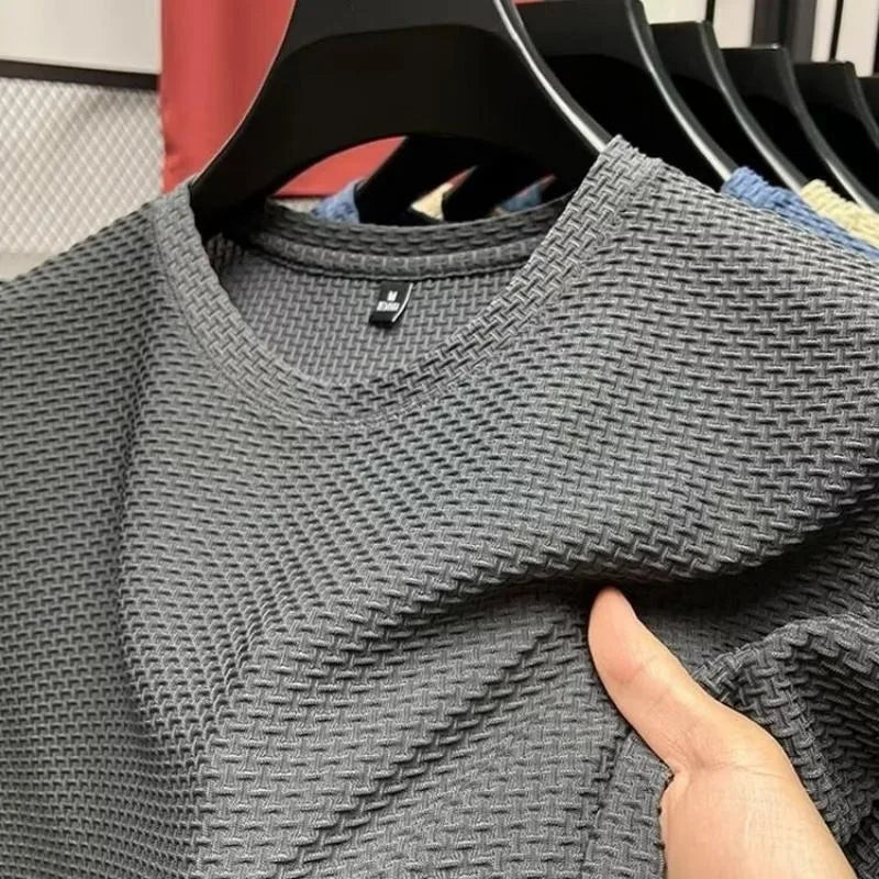 Mesh Cooling T-Shirt, Solid Color