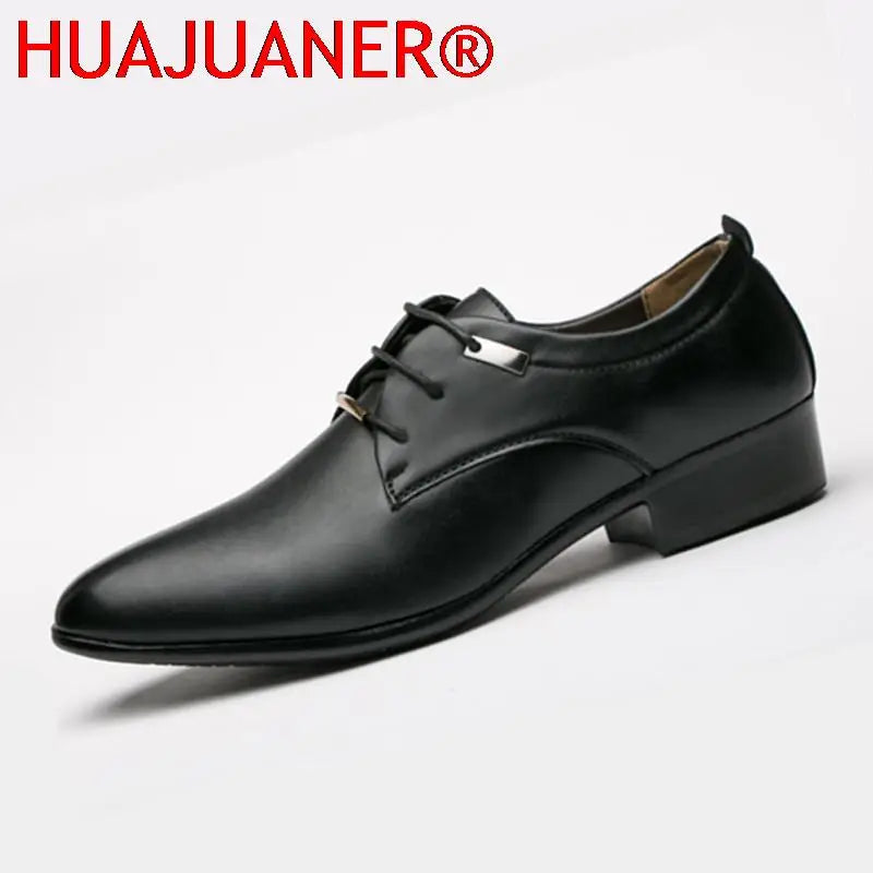 Italian-Style Leather Oxford Shoes