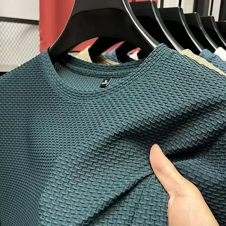 Mesh Cooling T-Shirt, Solid Color
