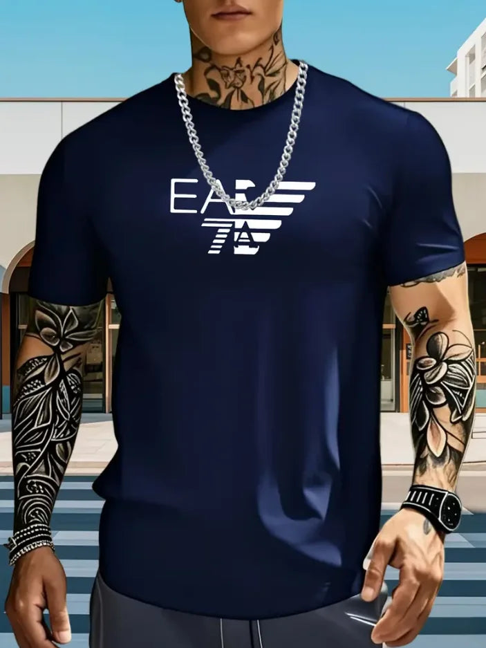 Loose-Fit Cotton Tee, Unisex